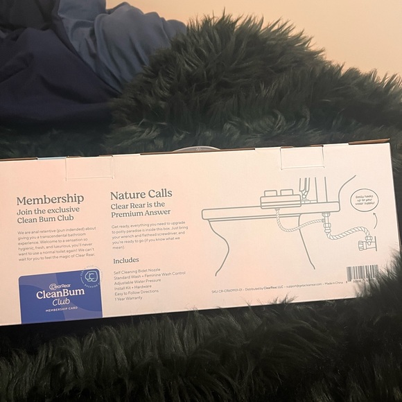 Brand new Clear Rear Bidet - Picture 2 of 5